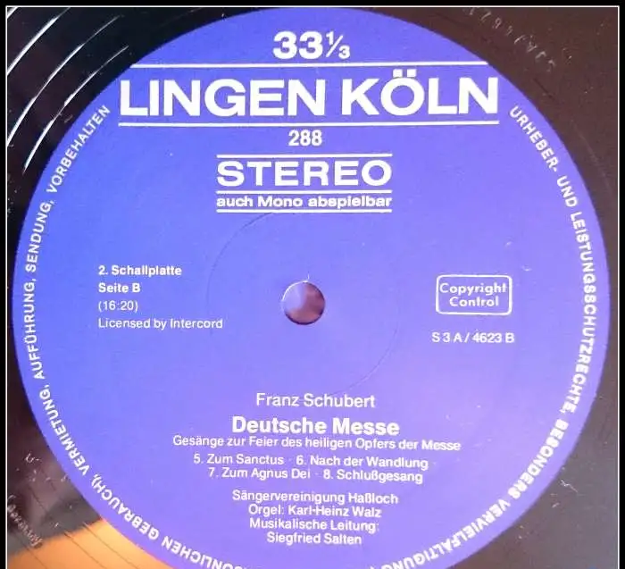 Франц Шуберт «Der Tod und das Madchen» LP, фотография 7